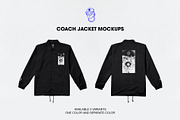 Coach Jacket Mockup, a Shirt Mockup by made_by_nope (Thumbnail 2 of 5)