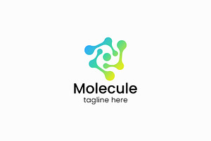 Molecular Science Logo Tech Lab, a Branding & Logo Template by Signatoro