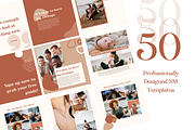 Grow - Instagram Templates for Canva, a Social Media Template by Candor Creative (Thumbnail 2 of 4)