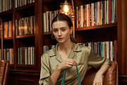 Elegant Reading Room Tote Bag Mockup, a Merchandise Mockup by mockeyai (Thumbnail 2 of 3)