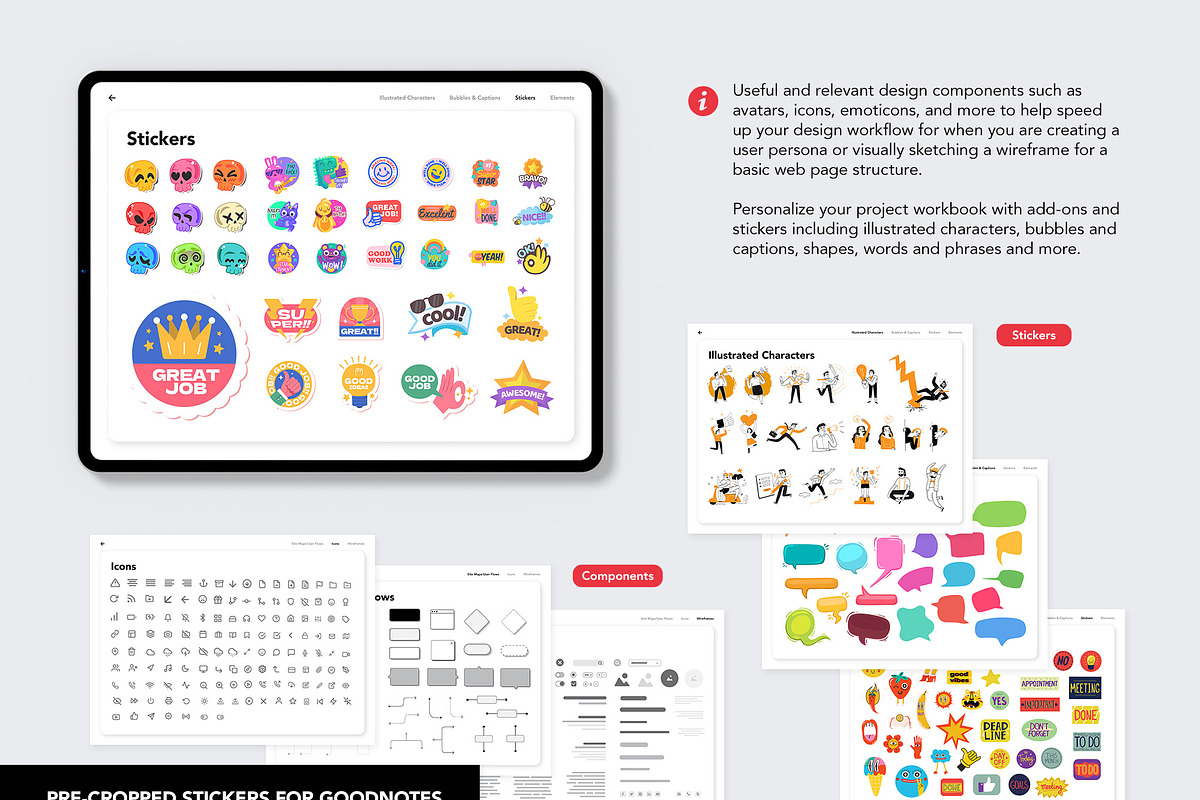 Designer+ Digital Workbook & Planner, a Presentation Template by Bichin (Photo 8 of 10)
