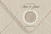 Wedding Invitation Lace Envelop Site, an Object Graphic by digital.incubator.yum (Thumbnail 5 of 5)