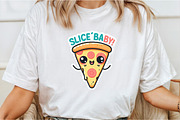 Funny,Slice Baby  Sticker PNG, an Illustration by DreamCafeArt (Thumbnail 2 of 7)