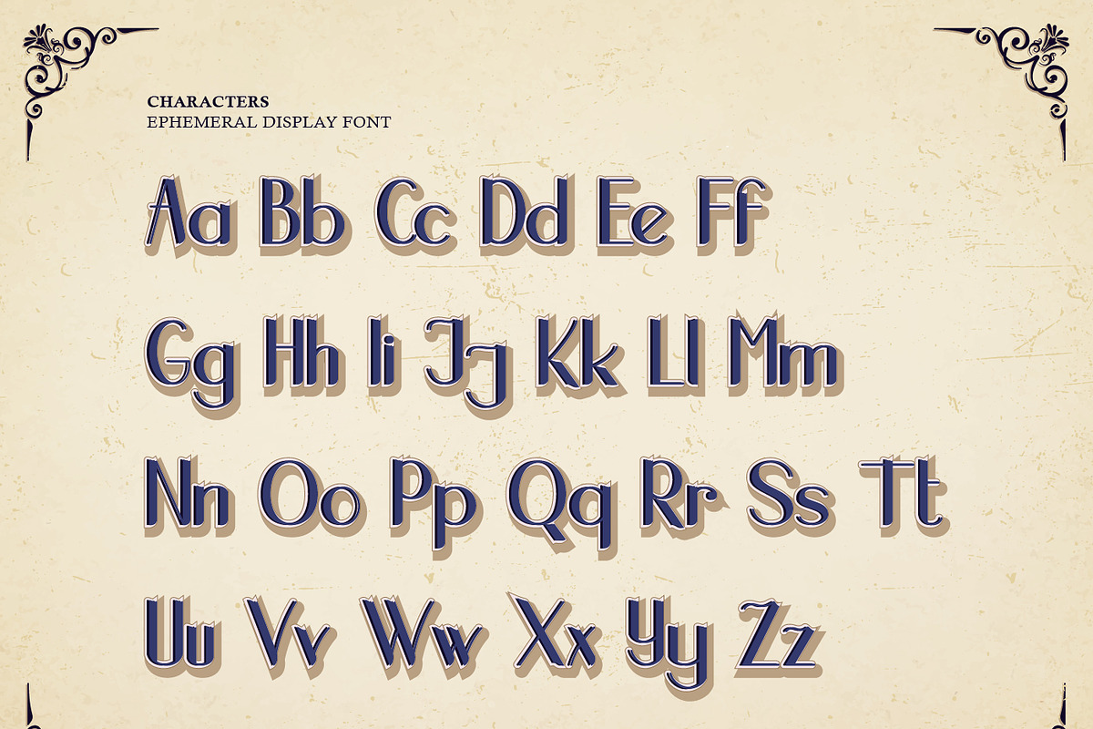 Ephemeral Modern Serif, a Serif Font by infernostudio3 (Photo 8 of 10)
