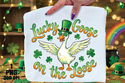 Lucky Goose On The Loose Png, an Illustration by Daily.Designs (Thumbnail 1 of 5)