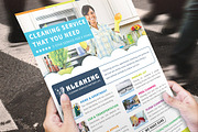 Cleaning Service Flyer, a Flyer Template by Affantjie Photowork (Thumbnail 5 of 5)