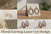 Floral Chic Earring Bundle, a Graphic by musafir_fashion (Thumbnail 1 of 11)