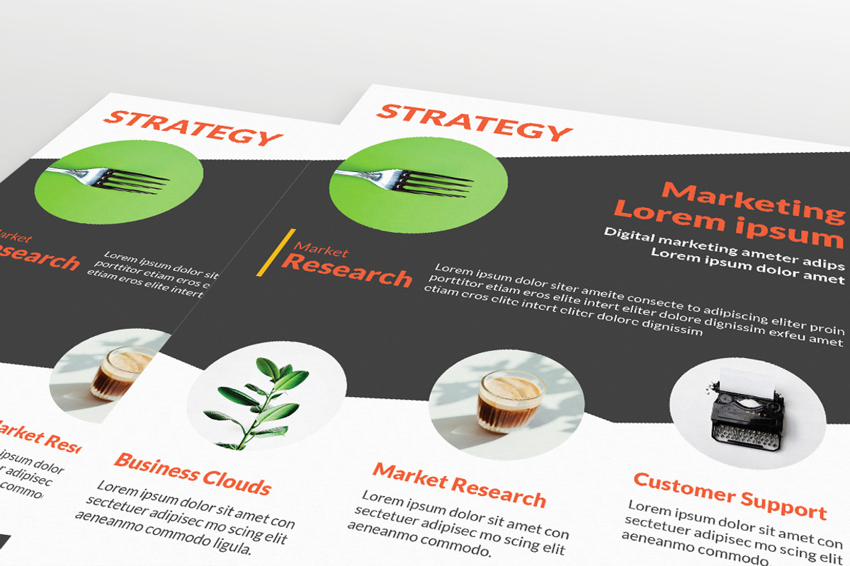 Creative Corporate Flyer V54, a Flyer Template by KHIDD (Photo 2 of 2)