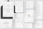 Elegant Floral Wedding Suite, an Invitation Template by Azka Creative (Thumbnail 1 of 5)