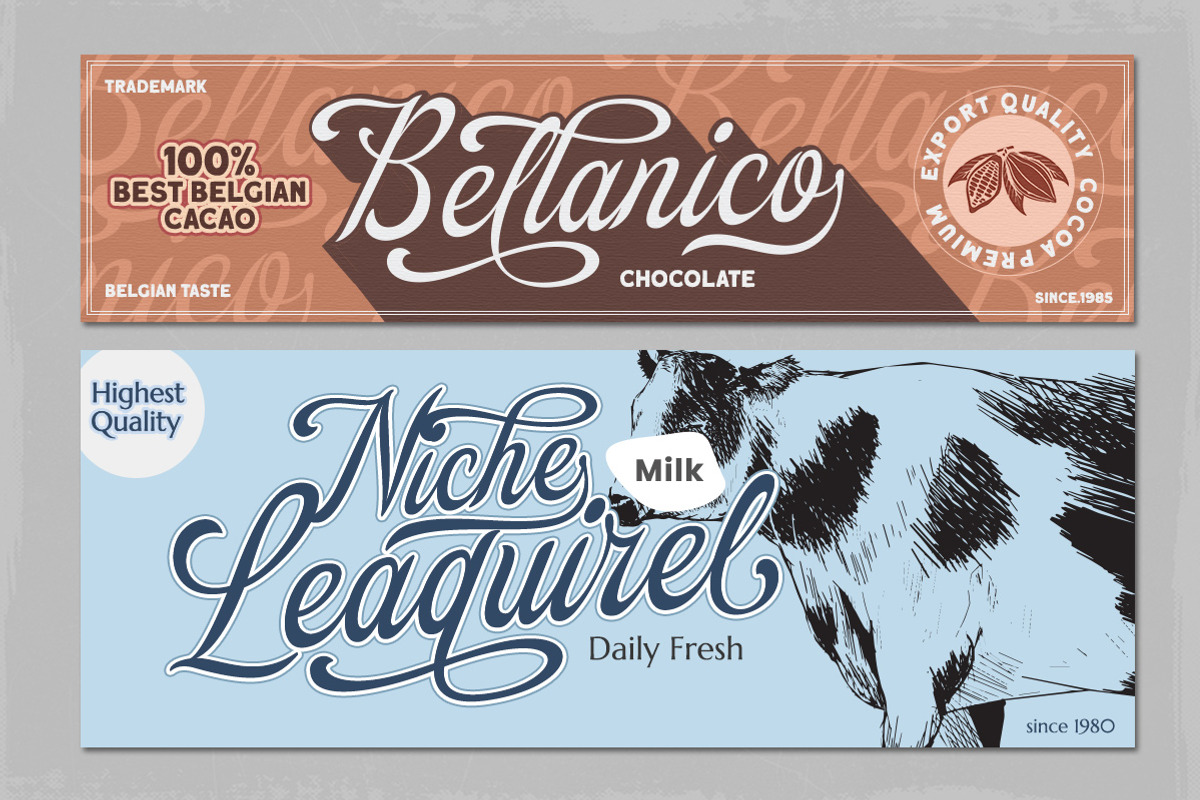 Greybridge - Classic Calligraphy, a Script Font by Letterhend Studio (Photo 4 of 10)