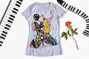Abstract colorful musicians., a Person Illustration by Laifalight (Thumbnail 3 of 7)