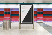 Subway Poster Mockup Bundle Metro, an Advertising Mockup by FoundImages (Thumbnail 2 of 61)