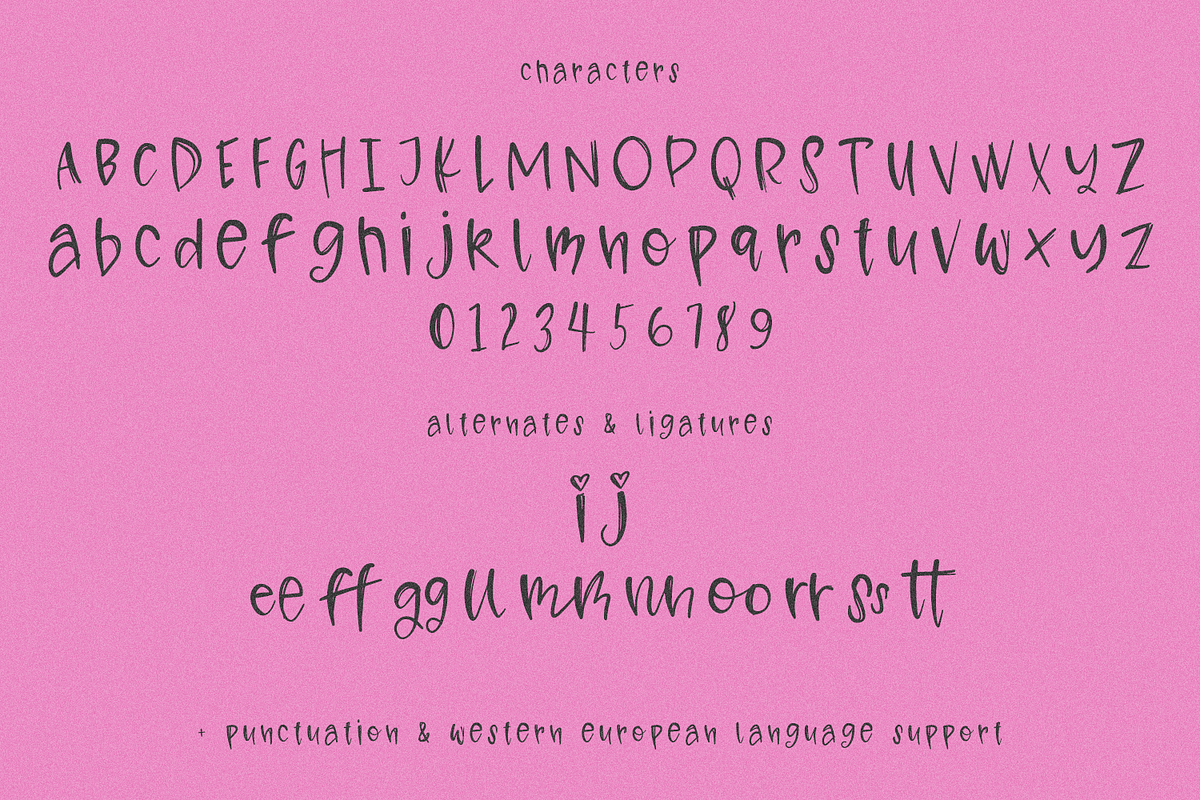 Rainberry Sketch Font, a Handwritten Font by Beck McCormick (Photo 10 of 10)