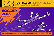 23 Modern Football Layout Designs, a Social Media Template by Kursat Unsal (Thumbnail 1 of 12)