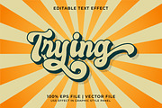 Trying Vintage Text Effect Bundle, a Layer Style Add-On by WM48 Shop (Thumbnail 10 of 10)