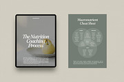 Nutrition Coach Ebook - Canva, a Magazine Template by Willoe Studio (Thumbnail 3 of 11)