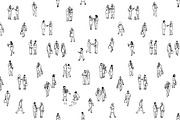 Tiny Business People - Hand Drawn, a Person Illustration by Franzi draws (Thumbnail 4 of 6)