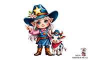 Texas Gnome Sublimation PNG Bundle, a Graphic by Clipart Bloom (Thumbnail 3 of 11)