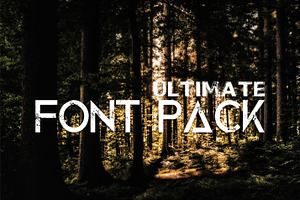 Big Bundle Theme Font Pack