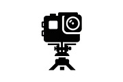 60 Action Camera Silhouette Icon, an Illustration by Artivon (Thumbnail 42 of 61)