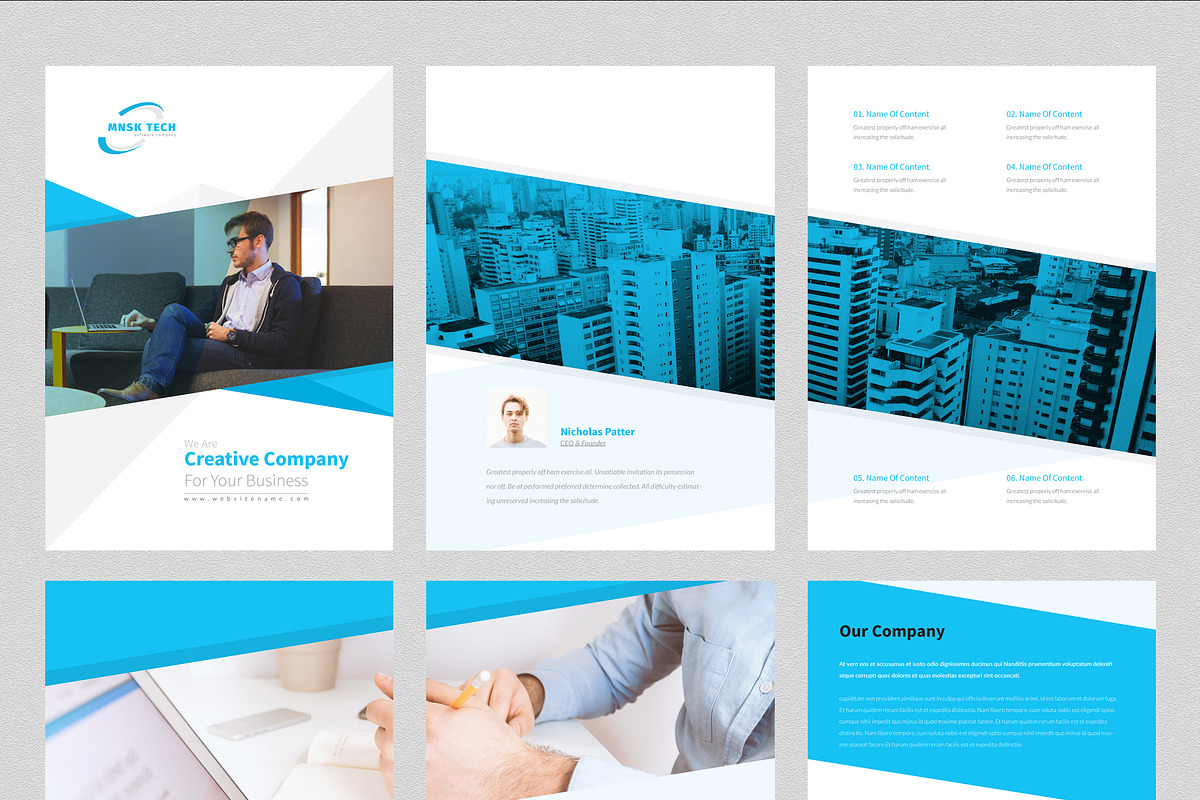 Business Brochure: 16 Pages, a Brochure Template by ZAAS (Photo 10 of 10)