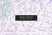 Arrows, a Symbol Font by iyhulmonsta (Thumbnail 1 of 5)