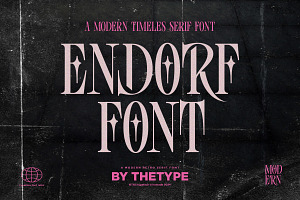 ENDORF FONT