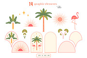 Tropical Riviera Patterns & Graphics, a Pattern Graphic by Olya Haifisch (Thumbnail 7 of 13)