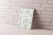 Garden flowers watercolor clipart, an Illustration by Alena Sid (Thumbnail 12 of 13)