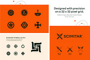 Buddhist Symbols Icons, a Solid Icon by Prosymbols (Thumbnail 4 of 6)
