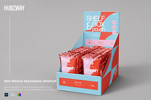 Cardboard Box with Product Mockup, an Advertising Mockup by Hubzway