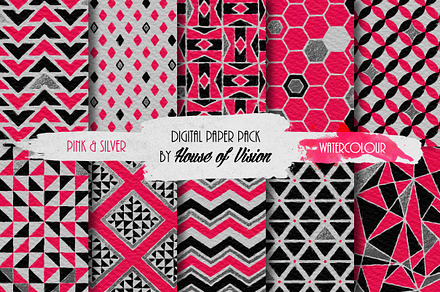 Pink Geometric Pack