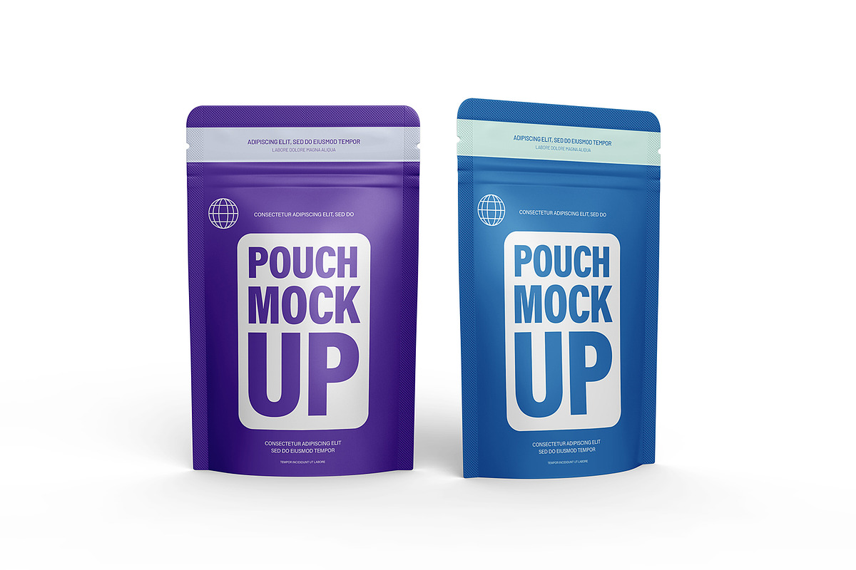 Zipper Pouch Packaging Design Mockup, a Packaging Mockup by Ram Studio LLC (Photo 8 of 14)