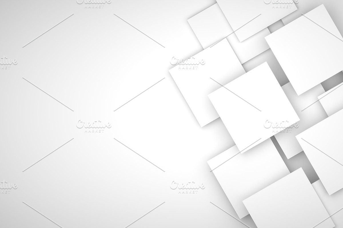 White geometric background., a Decorative Illustration by creadorimatges