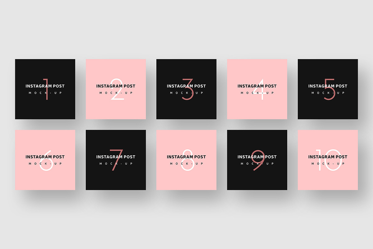 Instagram Post Mockups, a Product Mockup by Cooledition (Photo 8 of 16)