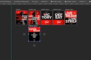 esports layouts design templates, a Templates & Theme by printo (Thumbnail 5 of 5)