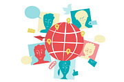 Social Network Collection, a Person Illustration by Hurcastock! (Thumbnail 2 of 6)