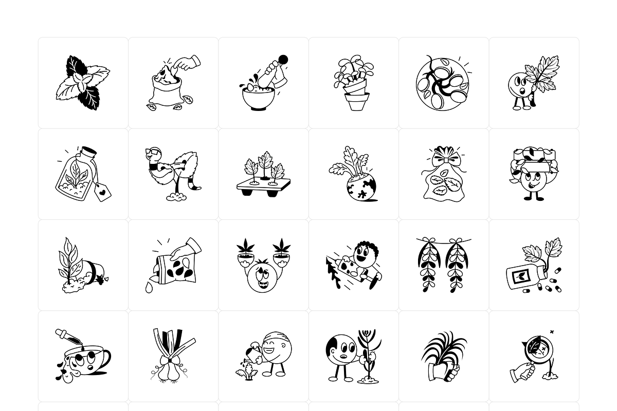 Animated Herb Stickers, an Emoji Icon by Vectors Market (Photo 6 of 7)