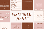 Pink Instagram Quotes, a Social Media Template by Kseniia_Design (Thumbnail 1 of 8)