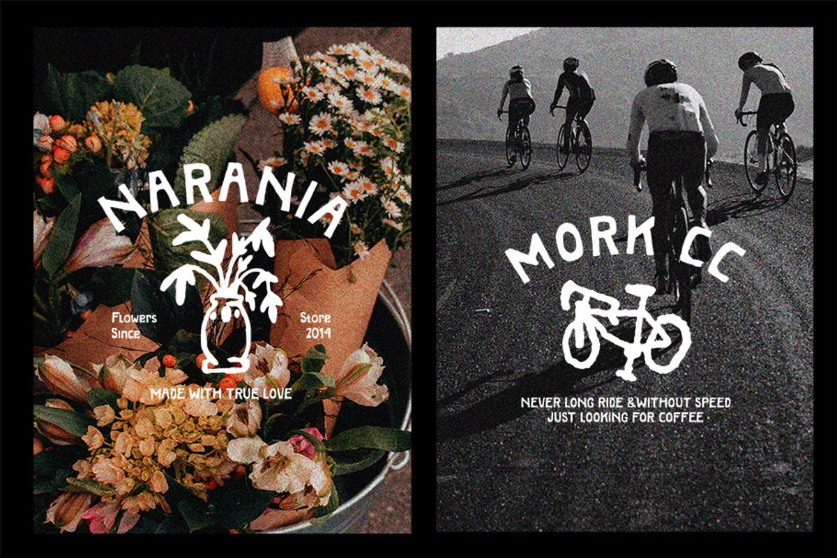 Vintage Icons + Bonus Font Duo, an Outline Icon by AROKA (Photo 3 of 9)