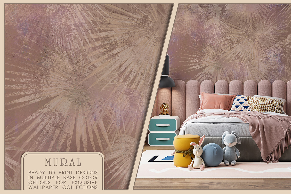 Fresco collection Leaves mural, a Wallpaper Graphic by Natalia0307 (Photo 10 of 16)