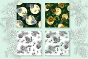 Hand drawn sketch fir with pinecone, a Decorative Illustration by Zimages (Thumbnail 3 of 7)