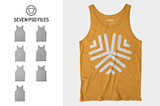 Unisex Jersey Tank Mockups, a Shirt Mockup by GraphicHero (Thumbnail 2 of 6)