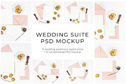 Wedding Suite Mockup Collection, a Print Template by Citrus and Cinnamon (Thumbnail 1 of 3)