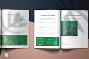 Annual Production Corporate Report, a Stationery Template by Kahuna Design (Thumbnail 4 of 10)