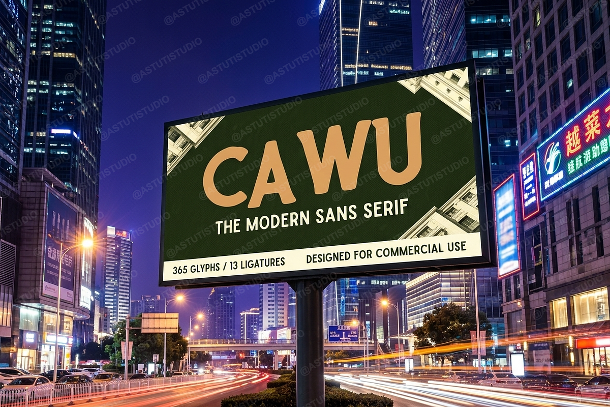 Cawu - Elegant Minimalist Serif, a Serif Font by Astuti Studio (Photo 23 of 25)