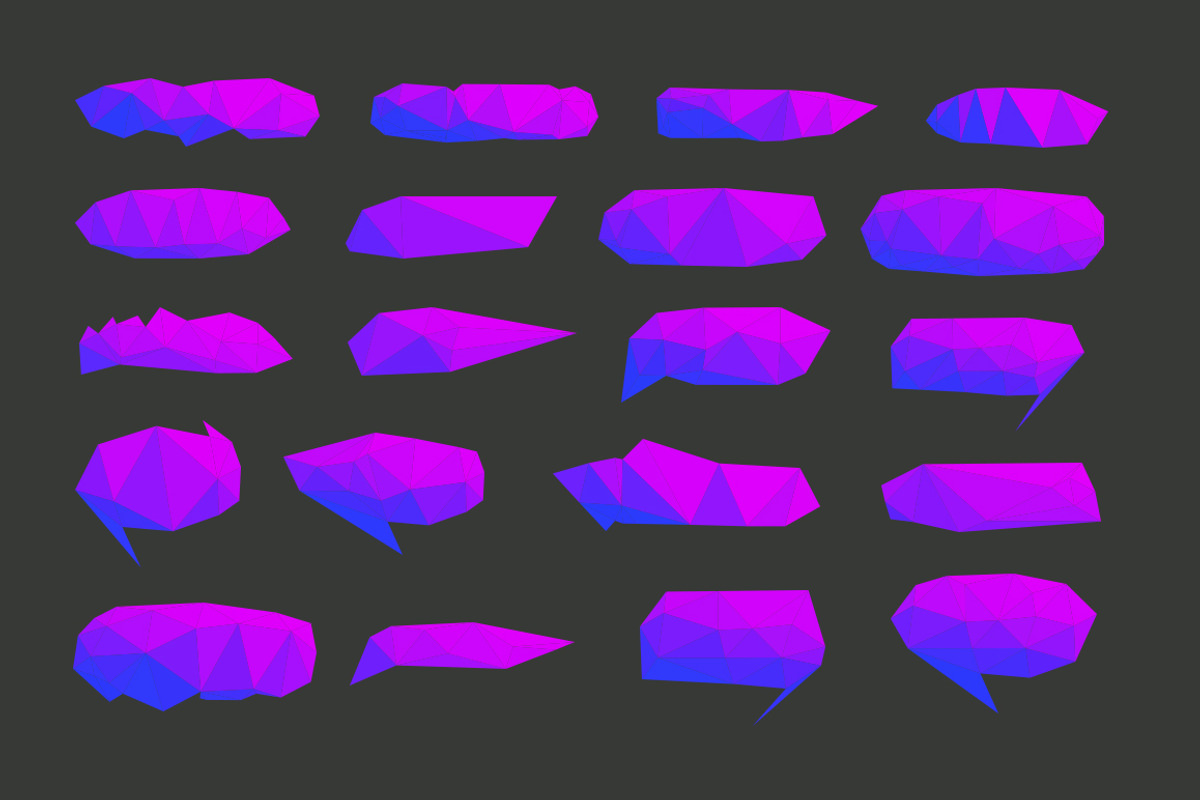 60 Geometric Banners preview 3