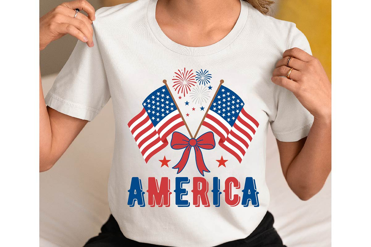 USA Flag Coquette America Png SVG, an Object Graphic by EllaMaiyaali (Photo 6 of 6)