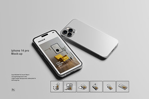 Iphone 14 Pro Mock-up Vol.02