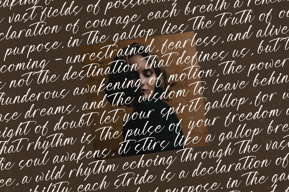 Awakening Gallop Modern Brush Font, a Script Font by stylishtype.co (Photo 16 of 20)